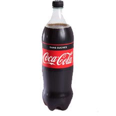 Bouteille coca zero